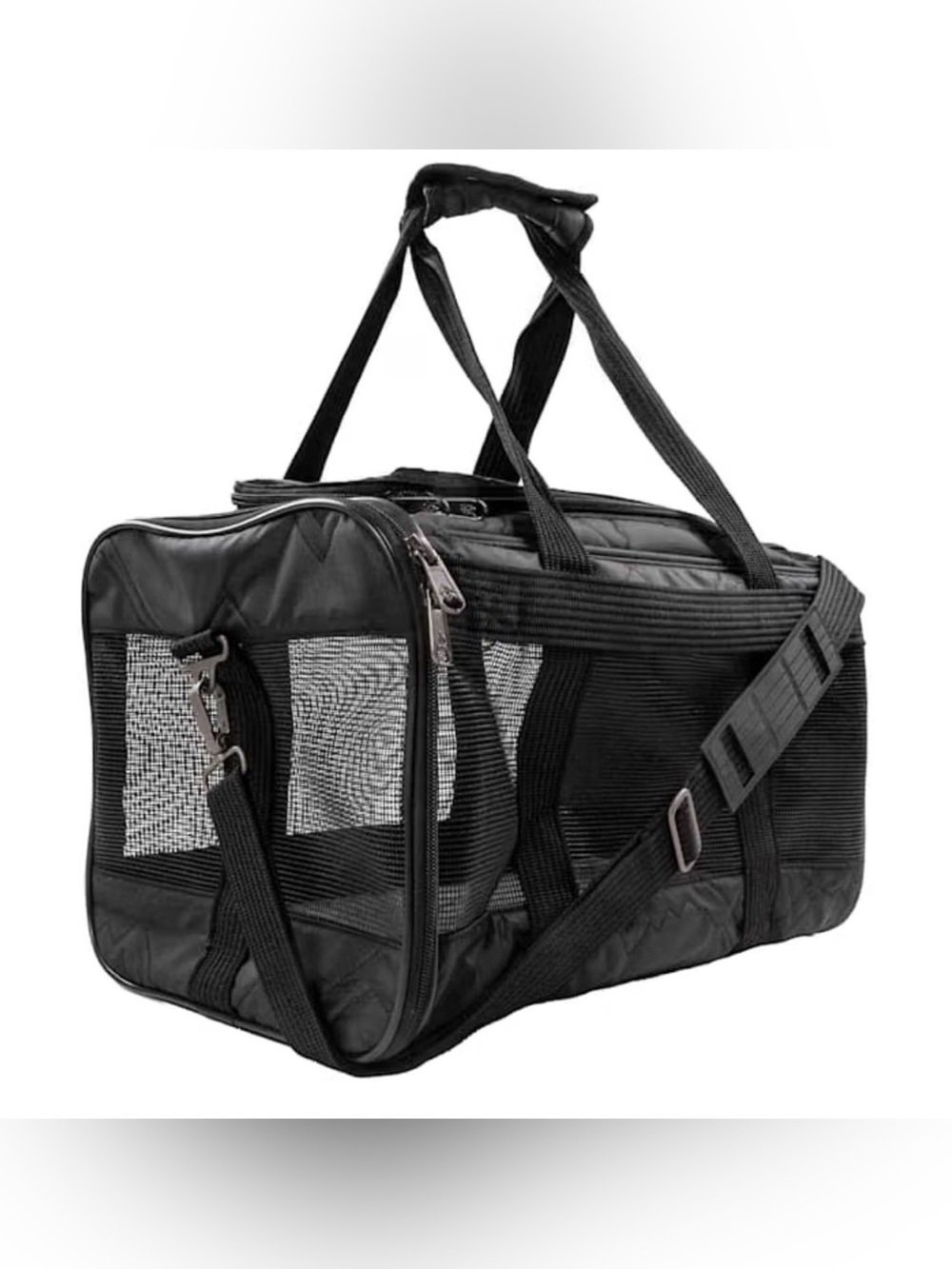 Sherpa Original Deluxe Pet Carrier – Medium – Black